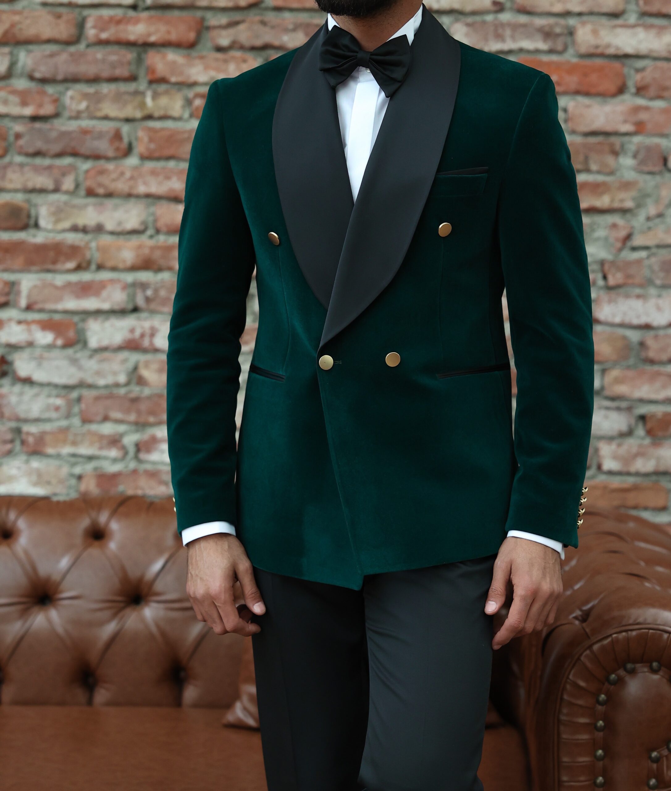 Emerald sale tuxedo jacket