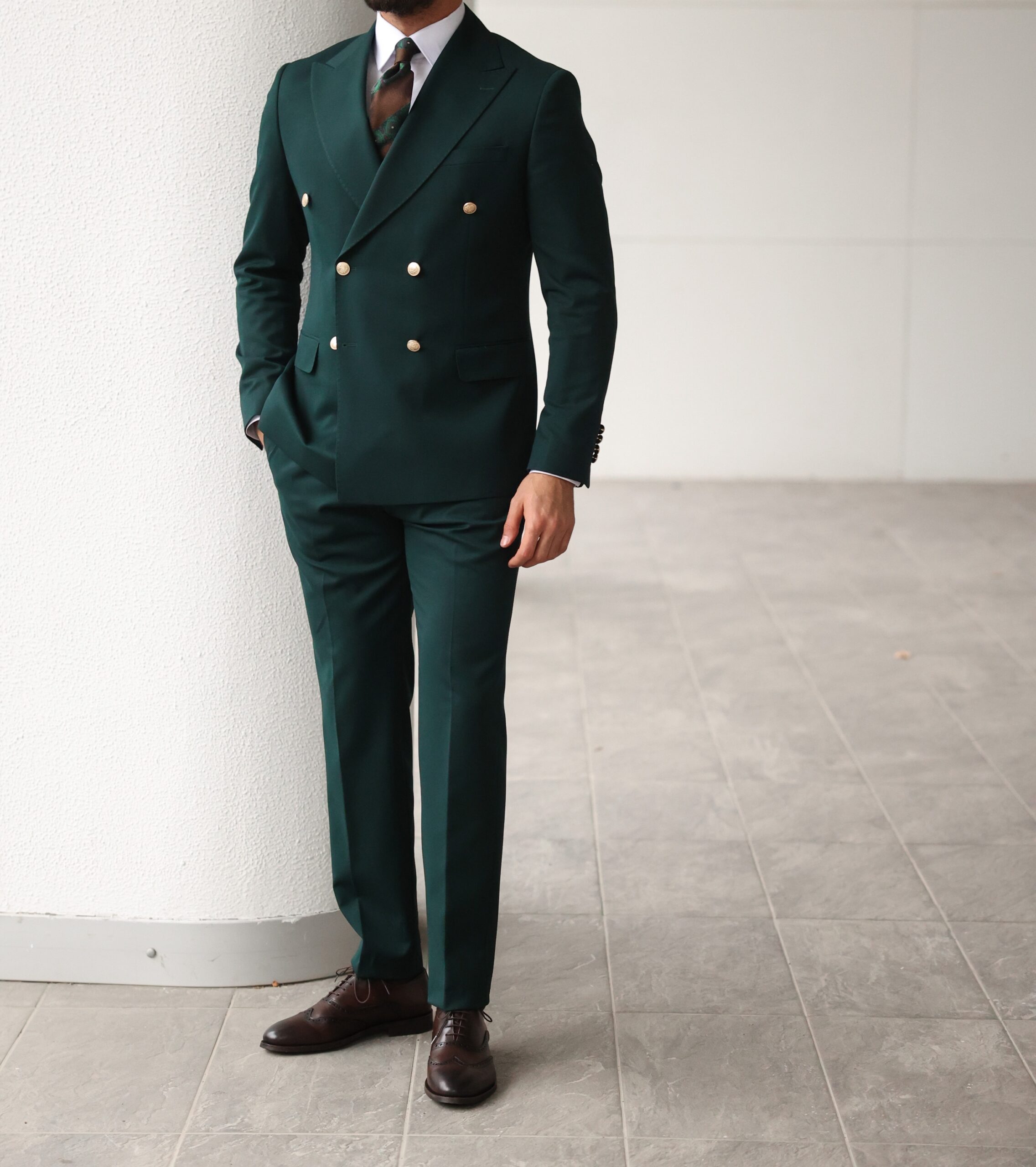 Emerald Green Suits for Men Slim Fit 2 Piece Suit Formal , two piece suit 